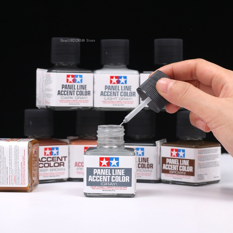 สีเพ้นท์แผงคอนโซล 40 มล. สีเทา - Tamiya Model Paint Set บทวิจารณ์และราคา